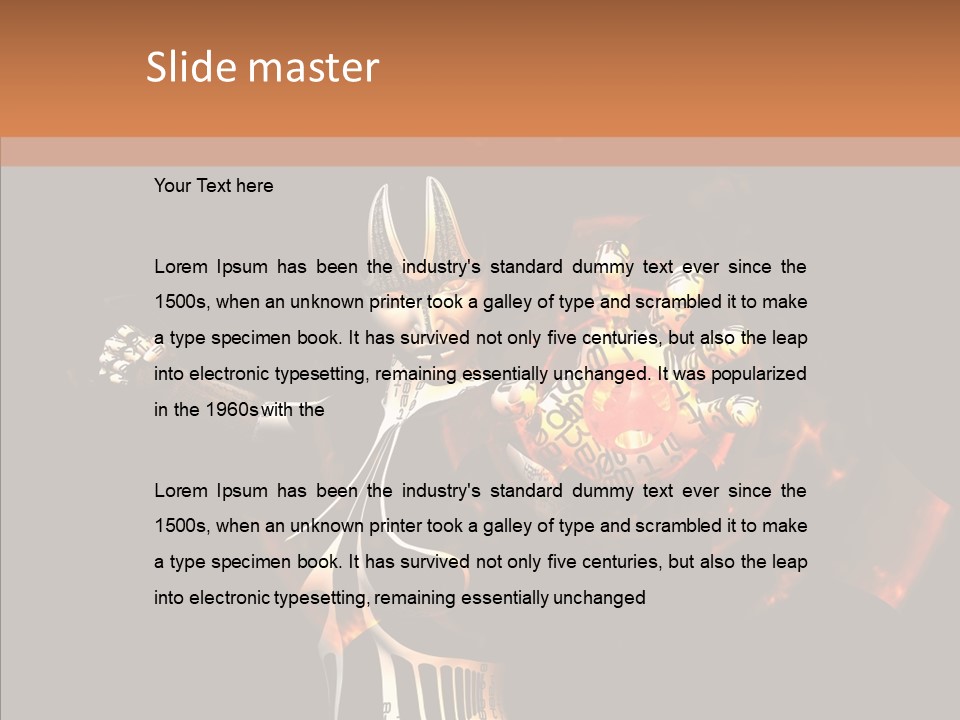 Machine Power Anime PowerPoint Template