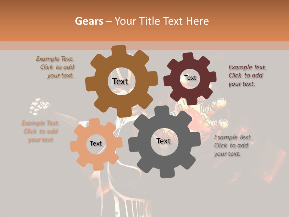 Machine Power Anime PowerPoint Template