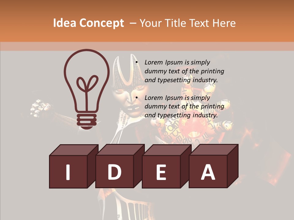 Machine Power Anime PowerPoint Template