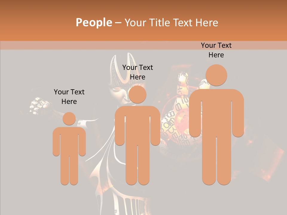 Machine Power Anime PowerPoint Template