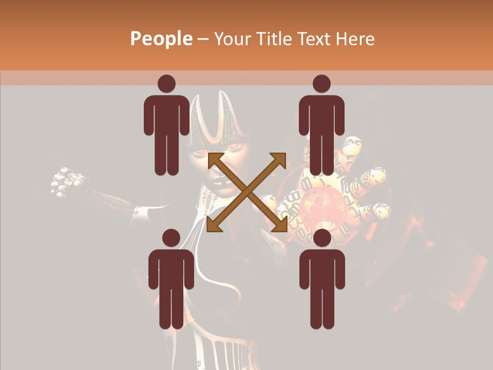 Machine Power Anime PowerPoint Template