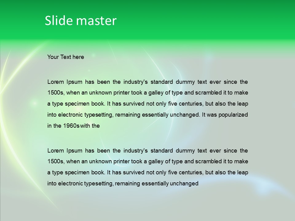 Glowing Digitally Futuristic PowerPoint Template