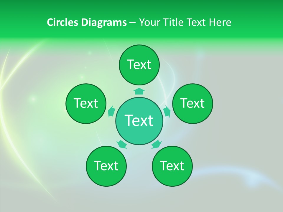 Glowing Digitally Futuristic PowerPoint Template