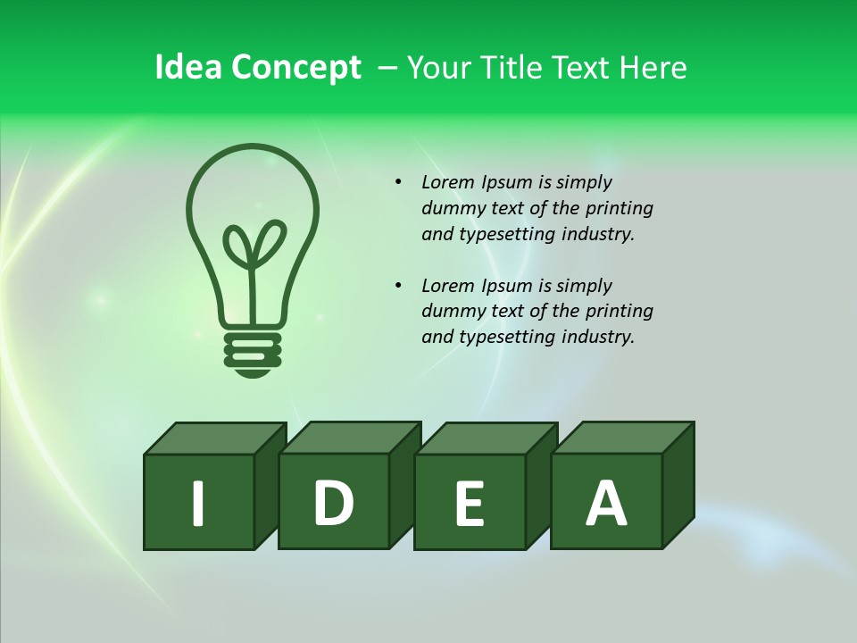 Glowing Digitally Futuristic PowerPoint Template