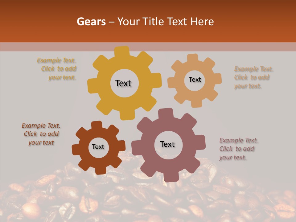 Organic Macro Brown PowerPoint Template