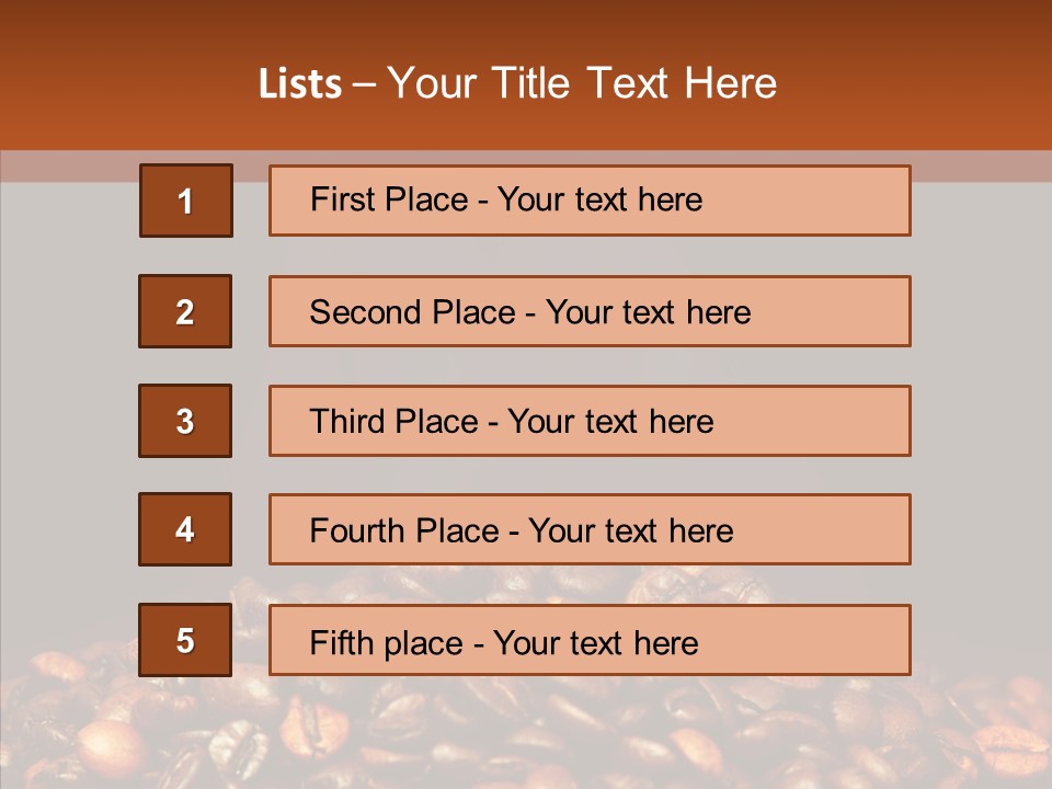 Organic Macro Brown PowerPoint Template
