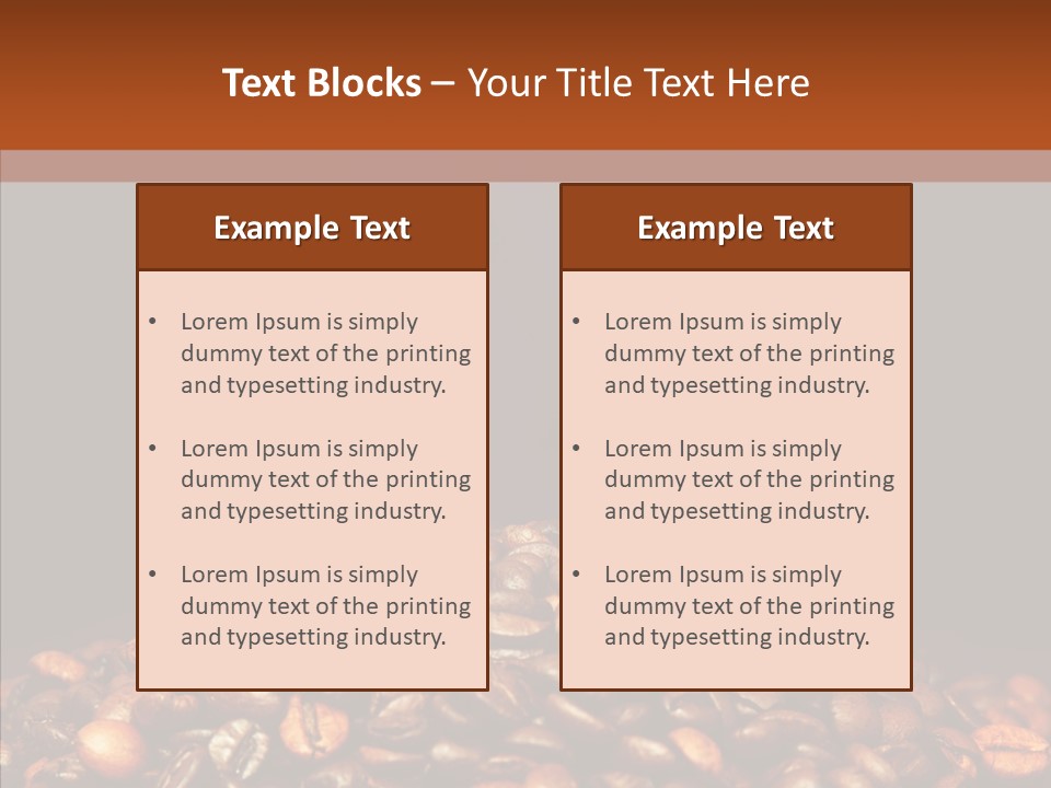 Organic Macro Brown PowerPoint Template