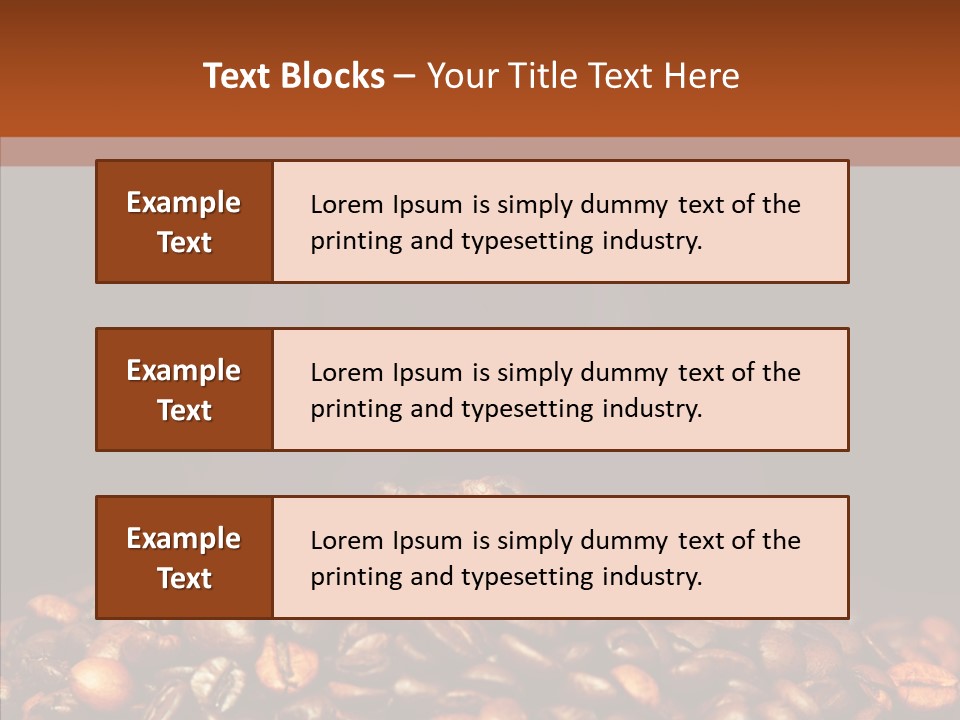 Organic Macro Brown PowerPoint Template