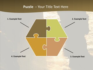 Craters Hawaiian Mound PowerPoint Template