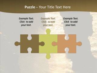 Craters Hawaiian Mound PowerPoint Template