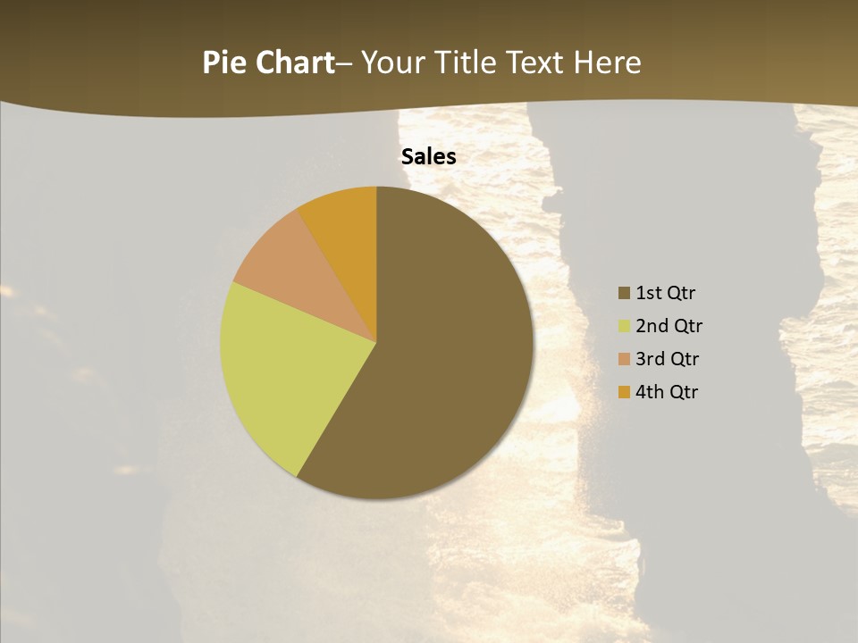 Craters Hawaiian Mound PowerPoint Template