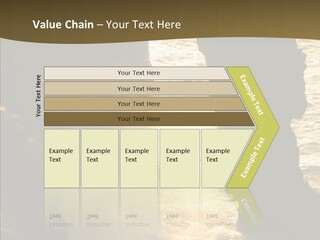 Craters Hawaiian Mound PowerPoint Template
