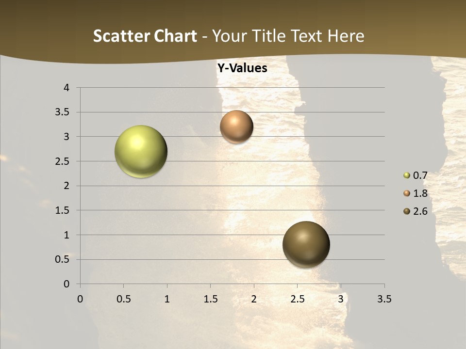 Craters Hawaiian Mound PowerPoint Template
