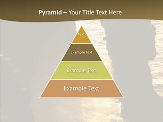 Craters Hawaiian Mound PowerPoint Template