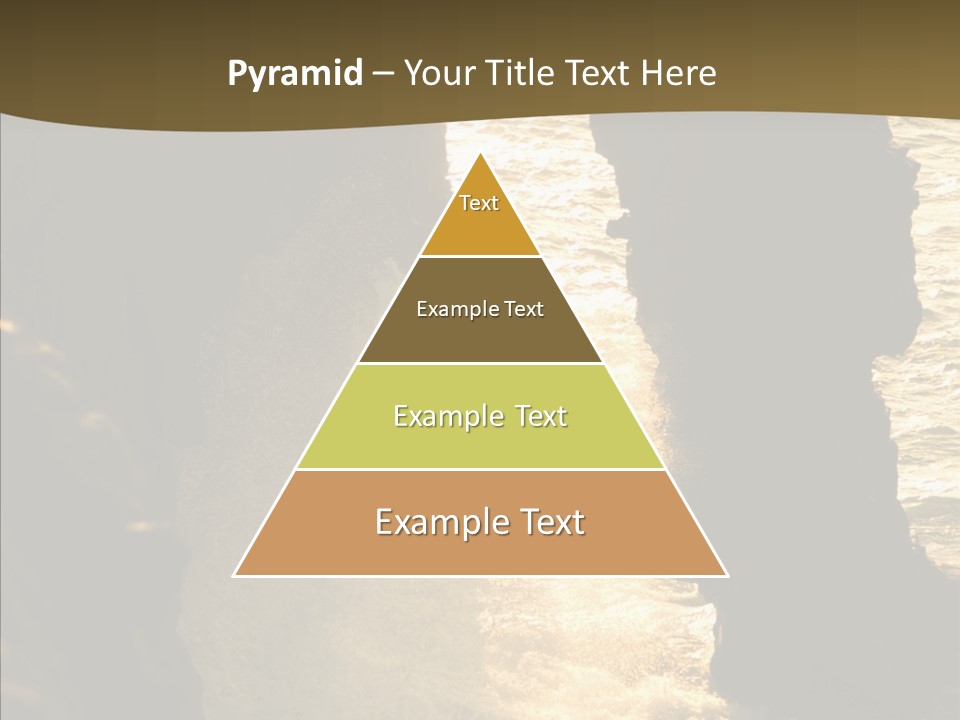 Craters Hawaiian Mound PowerPoint Template