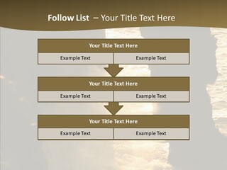 Craters Hawaiian Mound PowerPoint Template