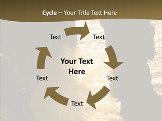 Craters Hawaiian Mound PowerPoint Template