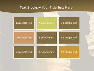 Craters Hawaiian Mound PowerPoint Template