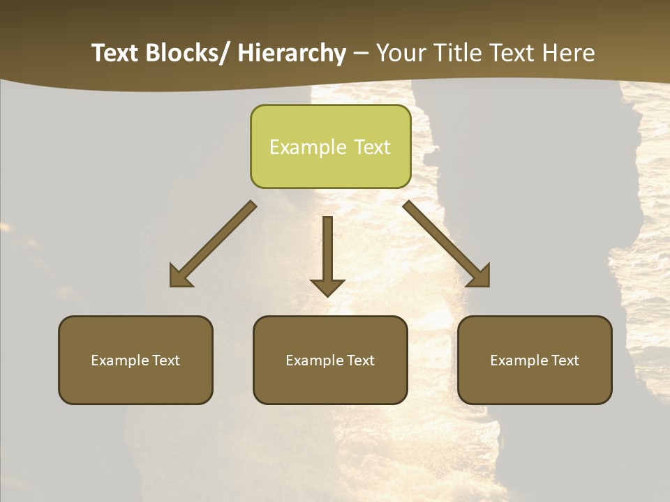 Craters Hawaiian Mound PowerPoint Template