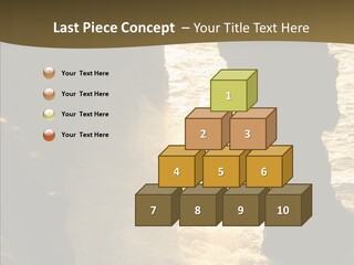 Craters Hawaiian Mound PowerPoint Template