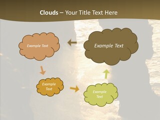 Craters Hawaiian Mound PowerPoint Template