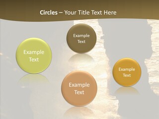 Craters Hawaiian Mound PowerPoint Template