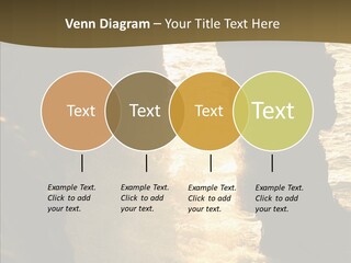 Craters Hawaiian Mound PowerPoint Template