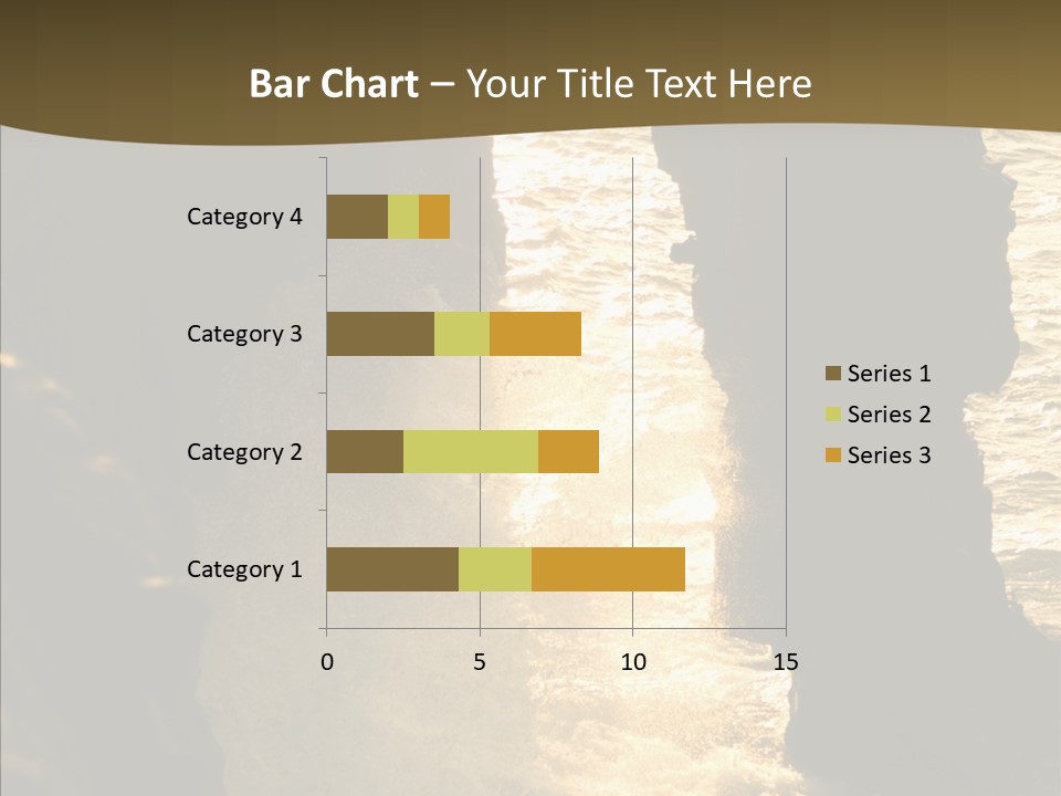 Craters Hawaiian Mound PowerPoint Template