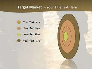 Craters Hawaiian Mound PowerPoint Template