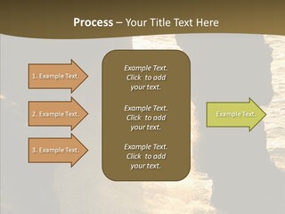 Craters Hawaiian Mound PowerPoint Template