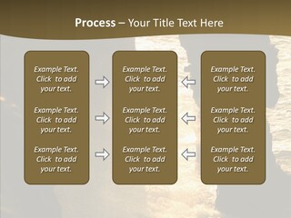 Craters Hawaiian Mound PowerPoint Template