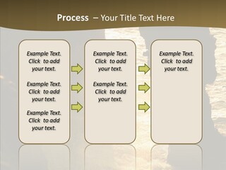 Craters Hawaiian Mound PowerPoint Template