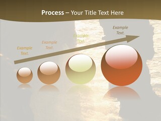 Craters Hawaiian Mound PowerPoint Template