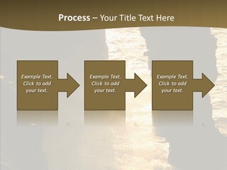 Craters Hawaiian Mound PowerPoint Template