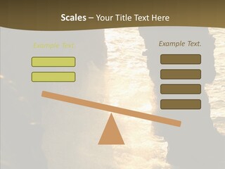 Craters Hawaiian Mound PowerPoint Template