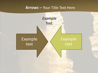 Craters Hawaiian Mound PowerPoint Template