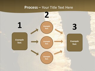 Craters Hawaiian Mound PowerPoint Template