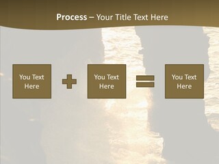 Craters Hawaiian Mound PowerPoint Template