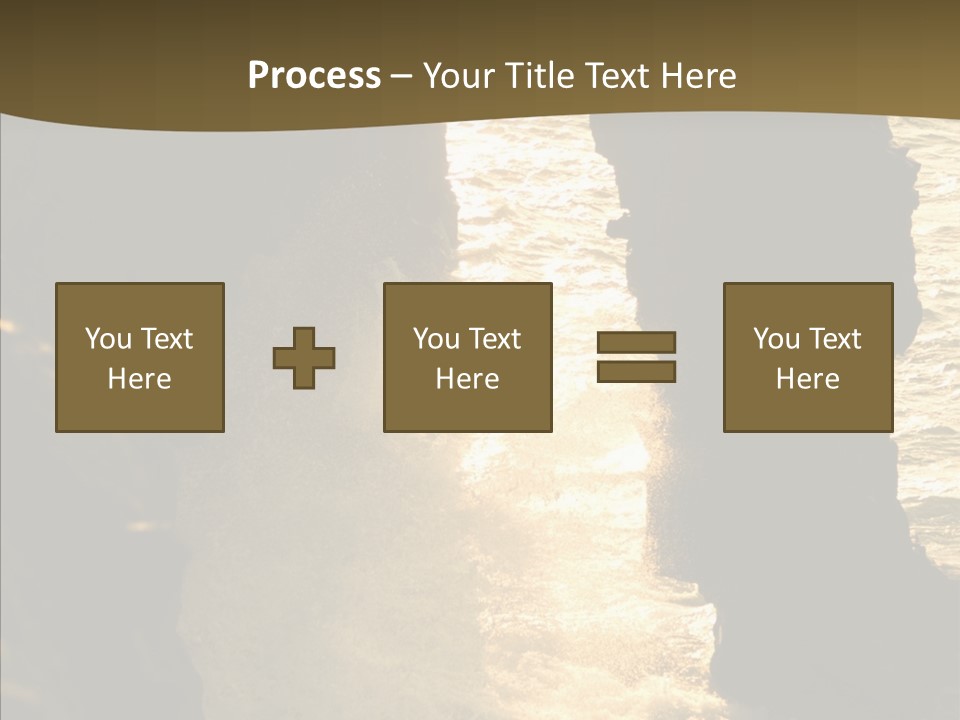 Craters Hawaiian Mound PowerPoint Template