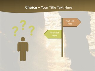 Craters Hawaiian Mound PowerPoint Template