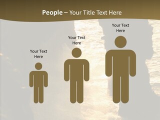 Craters Hawaiian Mound PowerPoint Template