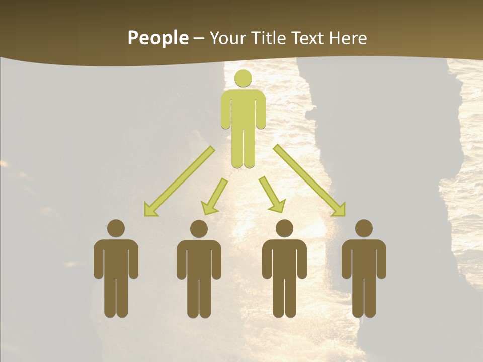 Craters Hawaiian Mound PowerPoint Template