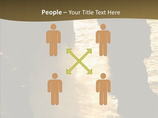 Craters Hawaiian Mound PowerPoint Template