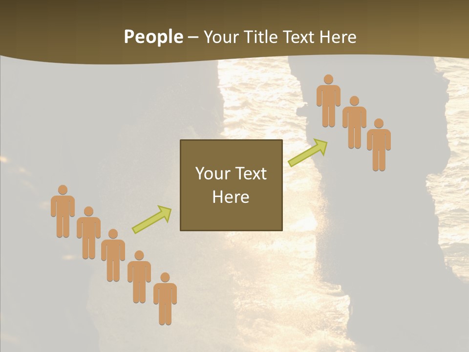 Craters Hawaiian Mound PowerPoint Template