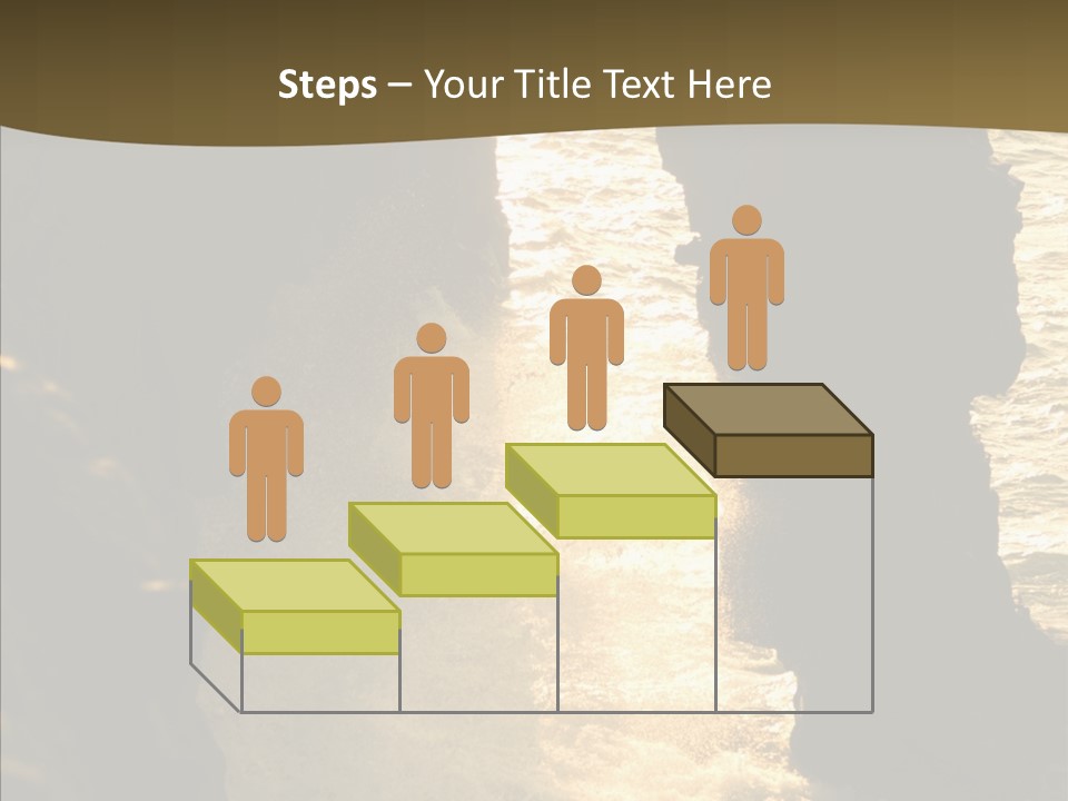 Craters Hawaiian Mound PowerPoint Template