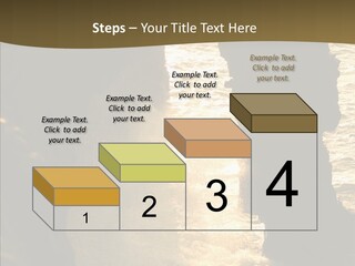 Craters Hawaiian Mound PowerPoint Template
