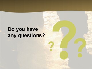 Craters Hawaiian Mound PowerPoint Template