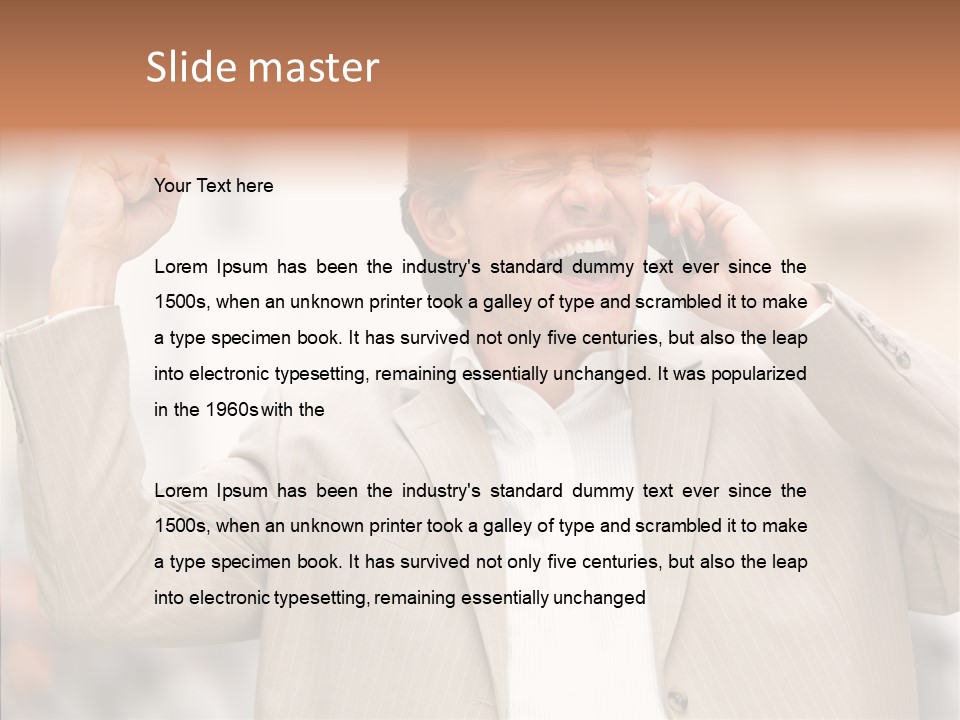 Human Group Figure PowerPoint Template