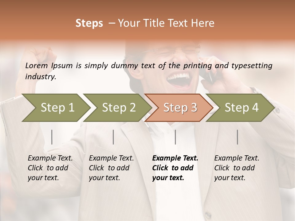 Human Group Figure PowerPoint Template