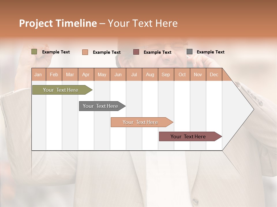 Human Group Figure PowerPoint Template